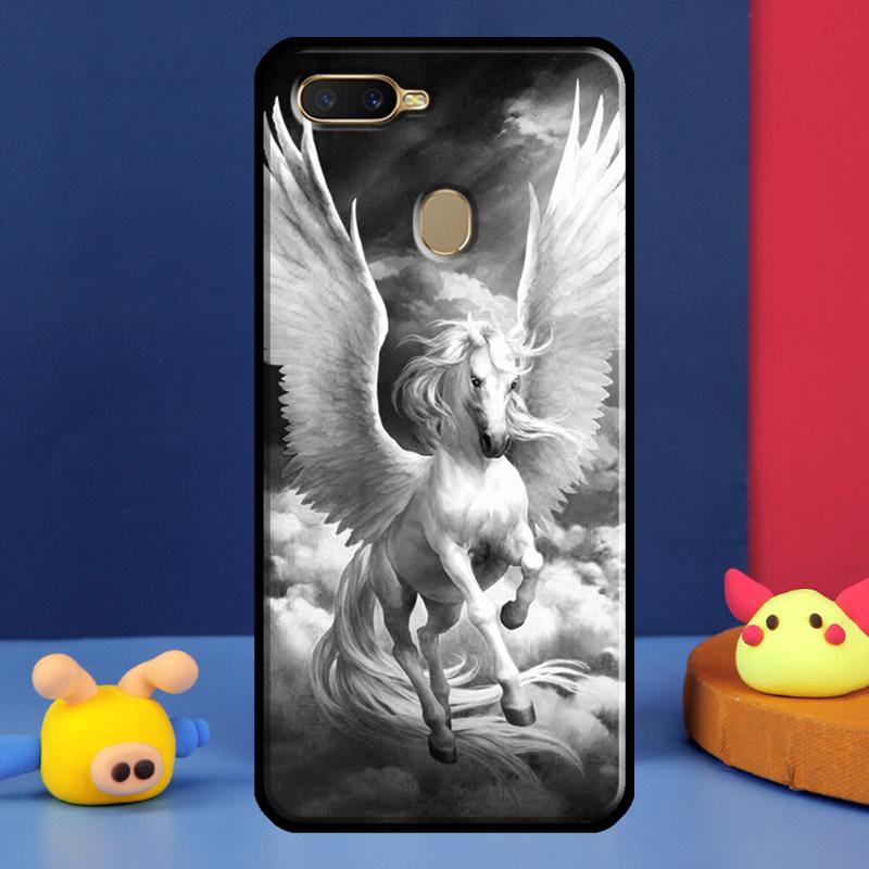 Horses Running Case For Oppo A98 A78 A58 A15 A16 A17 A5 A9 A91 A52 A72 A76 A96 A74 A94 A54 S A57 A77 Cover