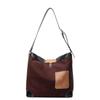 Retro Bag Women's Large Capacity 2025 New Autumn and Winter Versatile Simple Shoulder Bag Popular Commuter Tote Bag This Year