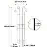 2pack Durable Metal Garden Trellis For Climbing Plant Easy Assembly Space Saving Design For Balcony Patios
