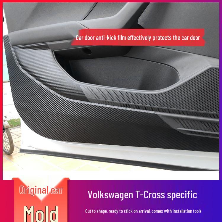 Volkswagen T-Cross Center Console Anti-Kick, Anti-Scratch Protective Film