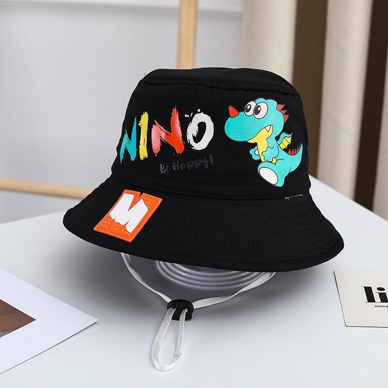 Baby Dinosaur Sun Hat With Wide Brim Cotton Polyester For Spring Autumn Kids Sun Protection