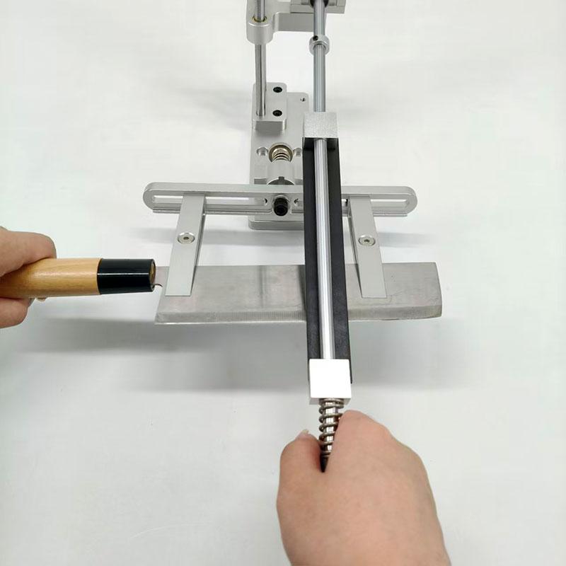 Aluminium Alloy Fixed Knife Sharpener Professional Woodwork Grinding System Rotation Adjustment Angle Sharpening Stone