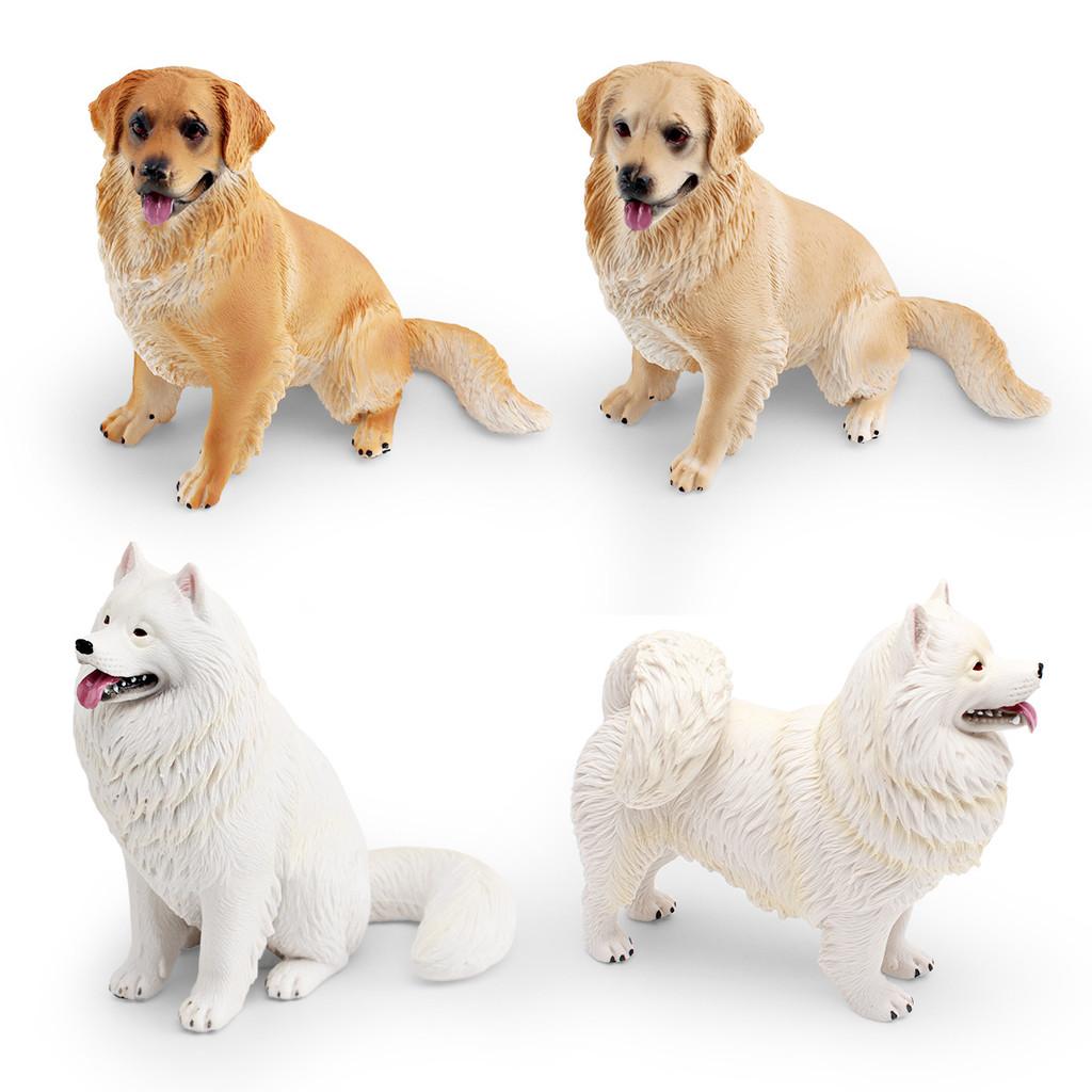Realistic Large Pet Dog Model Pvc Toy For Childrens Educational Play And Desktop Decor