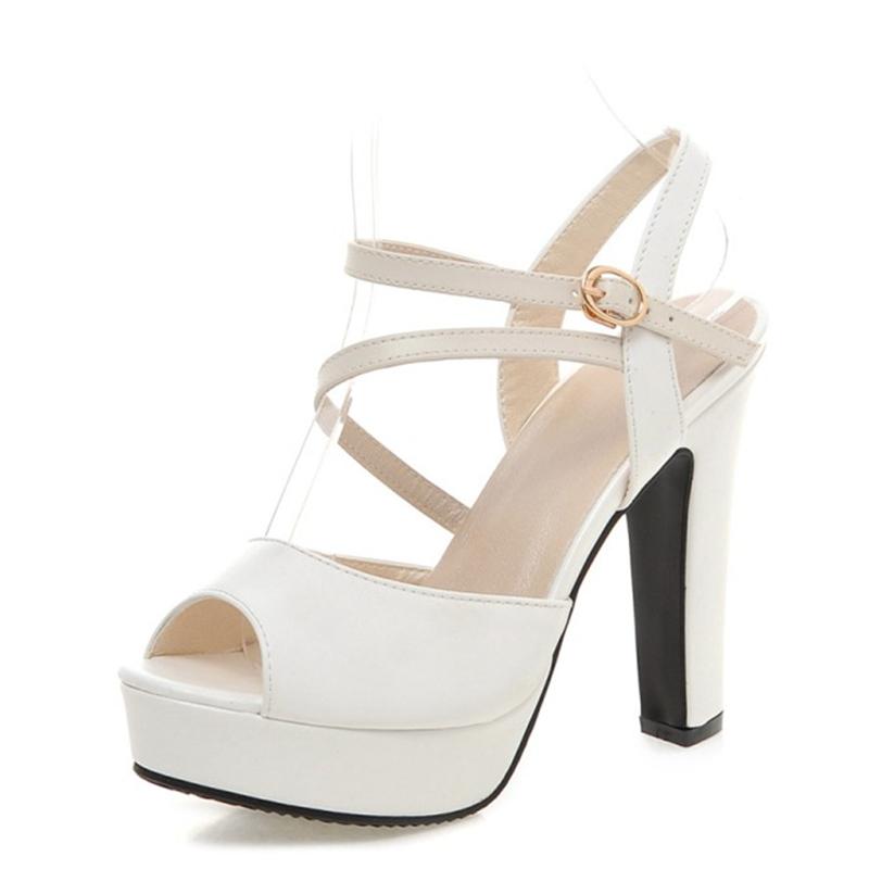 Módní gladiátorky dámské letní boty sexy vysoké podpatky platformové sandály elegantní růžové bílé modré svatební párty boty dámské