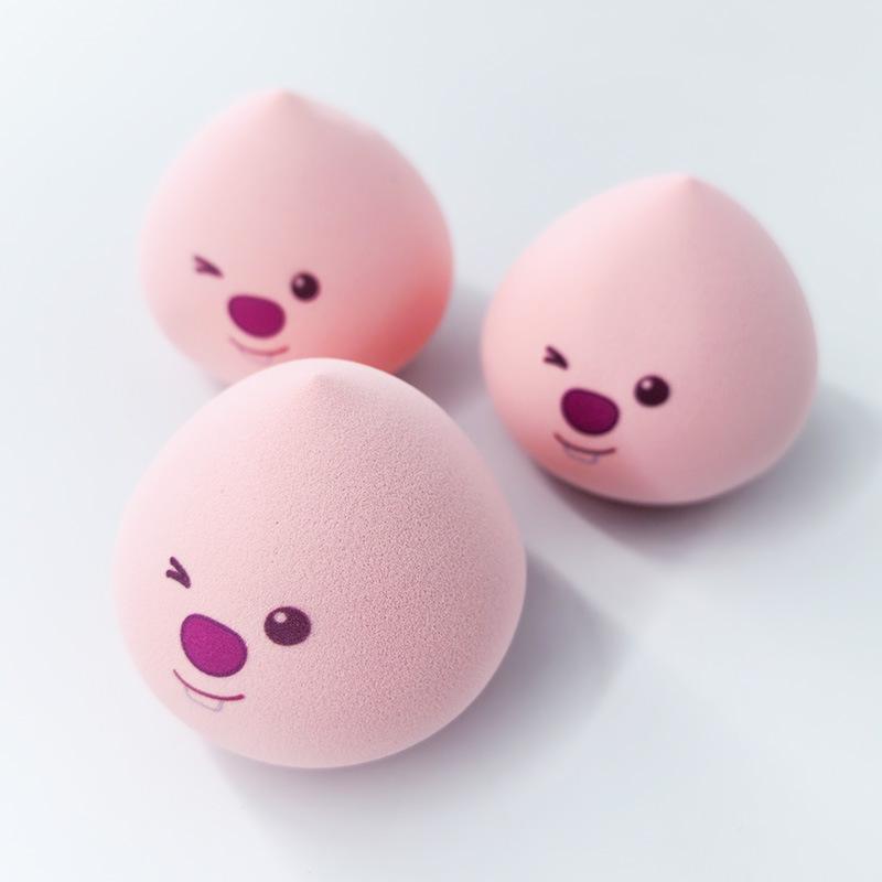 

Пуховка для персиковой пудры в форме сердца – Не впитывающая, для сухого и влажного использования