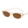 Small Frame Oval Sunglasses Women Vintage Mirror Sun Glasses Female Fashion Shades Designer Brand Personality