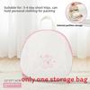 Travel Underwear Organizer With Polyester Fabric And Multipurpose Compartments For Lingerie Socks And Bras