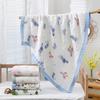 Large Size Infant Bath Blanket High Density Gauze Bath Towel 6-layer for Delicate Skin Quick Drying and Breathable