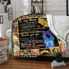 1pc Mom Appreciation Envelope Blanket, Lightweight Flannel Throw For Sofa, Bed, Travel, Camping, Livingroom, Office, Couch, Chair