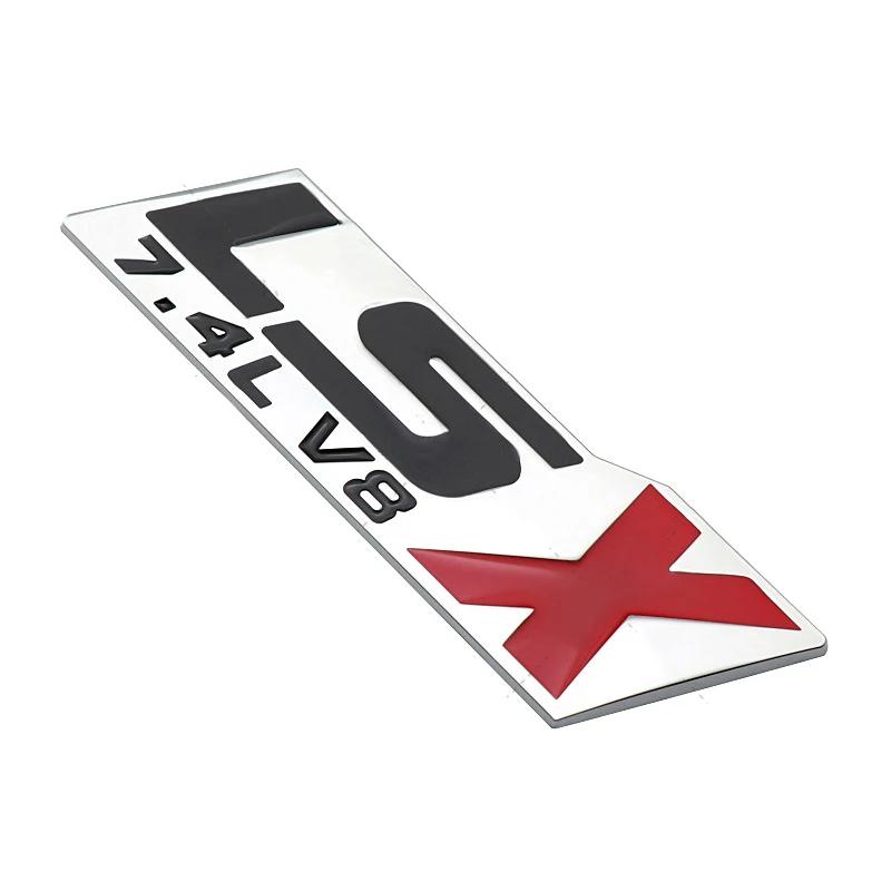 1Pc 3D Metal Car Body Rear Trunk Side Fender Emblem Sticker Auto Exterior Badge Decal