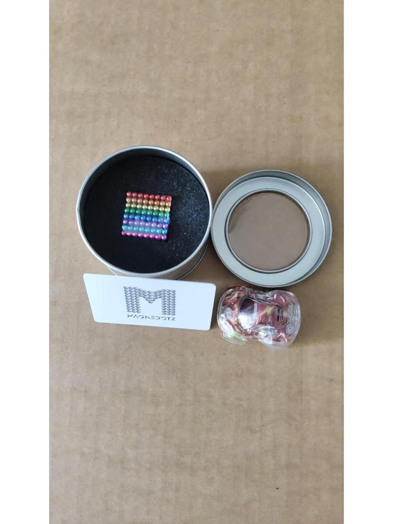 Neodymium Iron Boron Toy Magnet Silver 3-5mm Strong Magnetic Ball