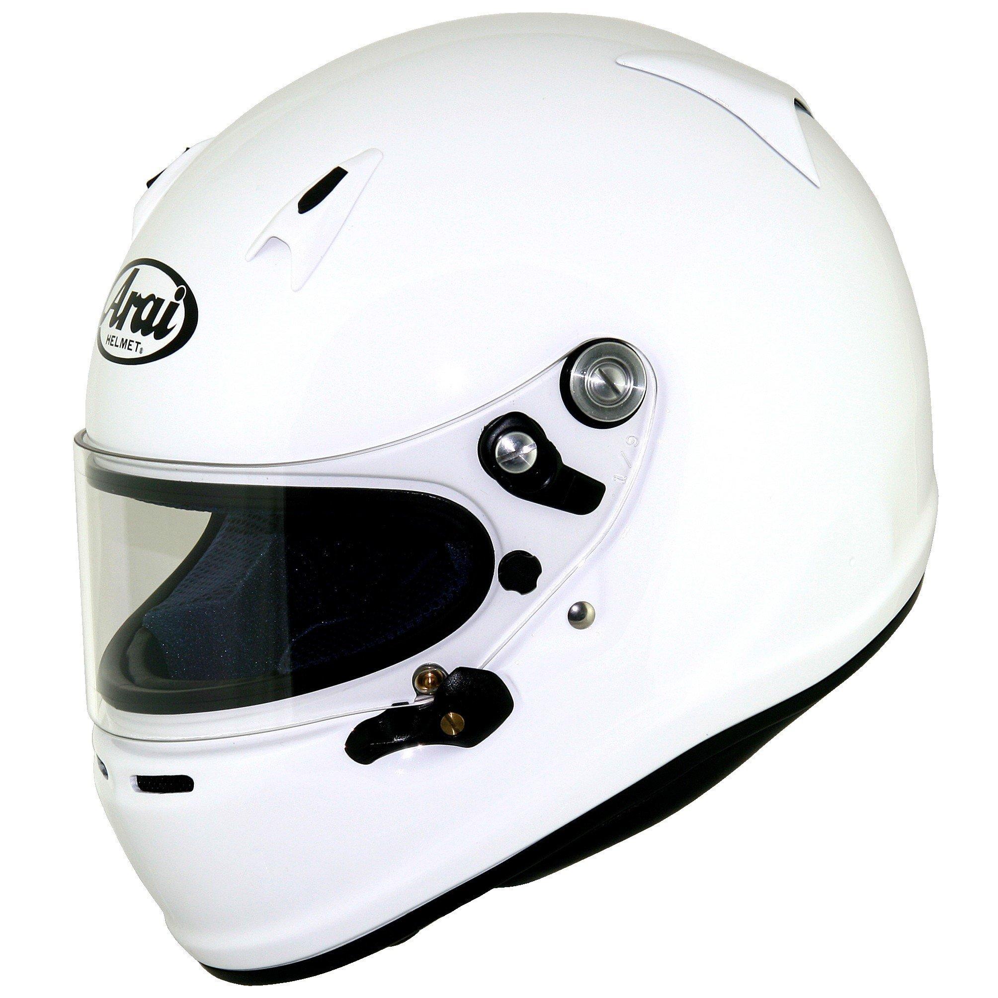

ARAI Full Face Helmet Karting Competition Model 54cm XS Circumference [SK-6 PED] (XS) SK-6-PED (Head 54cm) білий