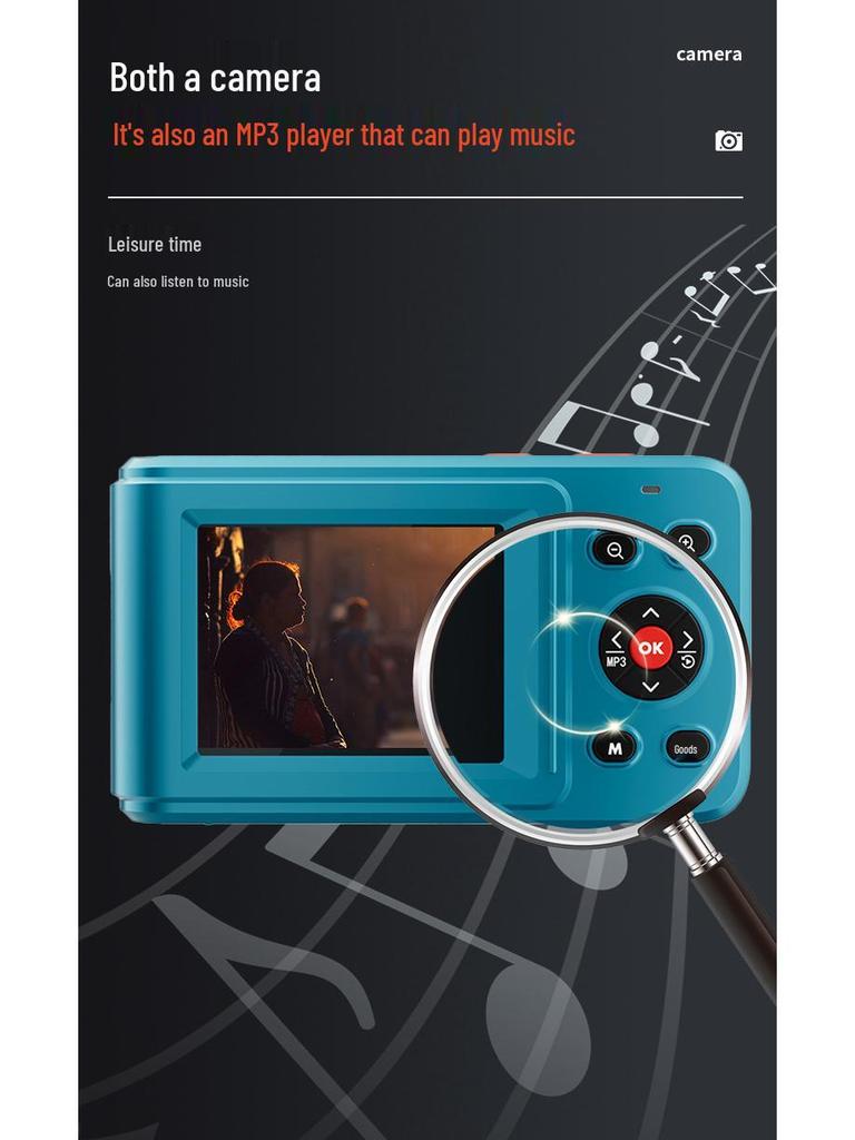 High-Definition Digital Camcorder for Portable Home Recording