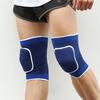 Premium Polyester-Cotton Adult Sports Knee Pads with Anti-Collision Sponge