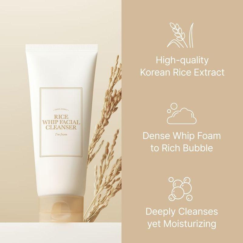 I'm from - Rice Whip Facial Cleanser Mini
