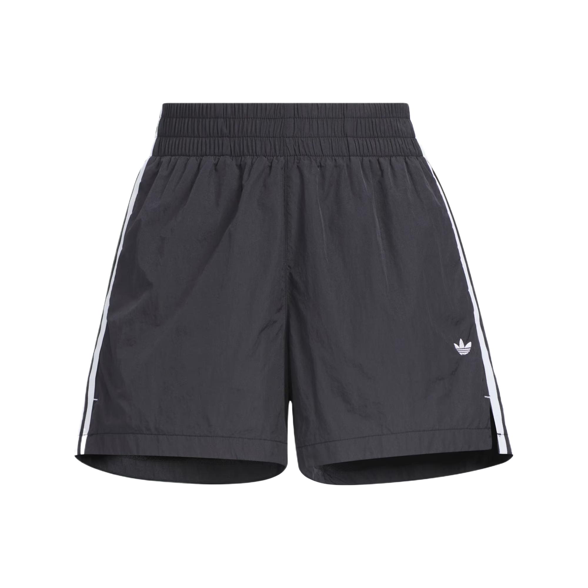 

Adidas Originals 3-Stripes Comfortable Casual Sports Shorts Women Shorts Black KF0319 S-32