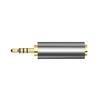 3.5mm Female To 2.5mm Male Audio Adapter Converter Phone Left Right Mono