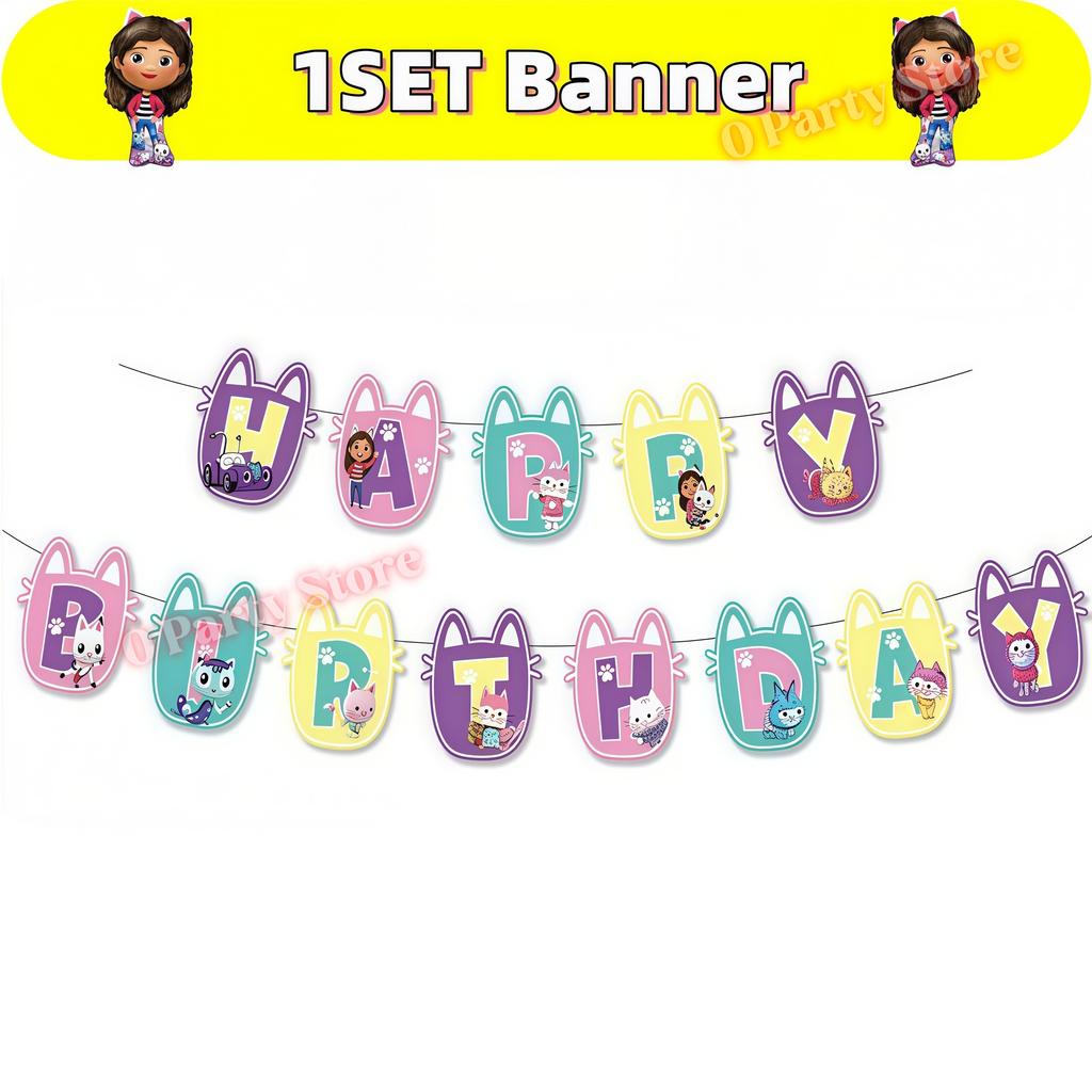 Gabby Dollhouse Keychains Birthday Party Decoration Supplies School Carnival Reward Gift Bag Fillers Kids Favor Gift Party Decor
