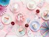 Partydeco Talerzyki Papierowe Pastelowe Gwiazdki 18 Cm / 6 Szt