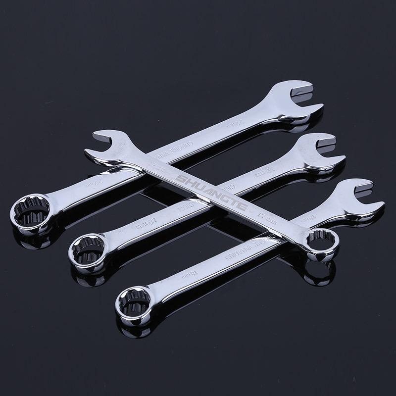 Dual-Purpose Wrench Set: 8, 10, 14-Piece Double-Ended Open-End Combination Wrenches