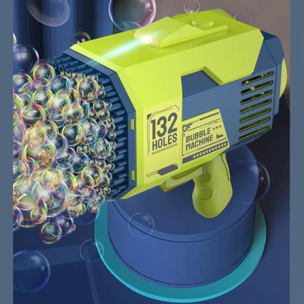 Bazooka Gun Bubble Machine Rechargeable Birthday Gift