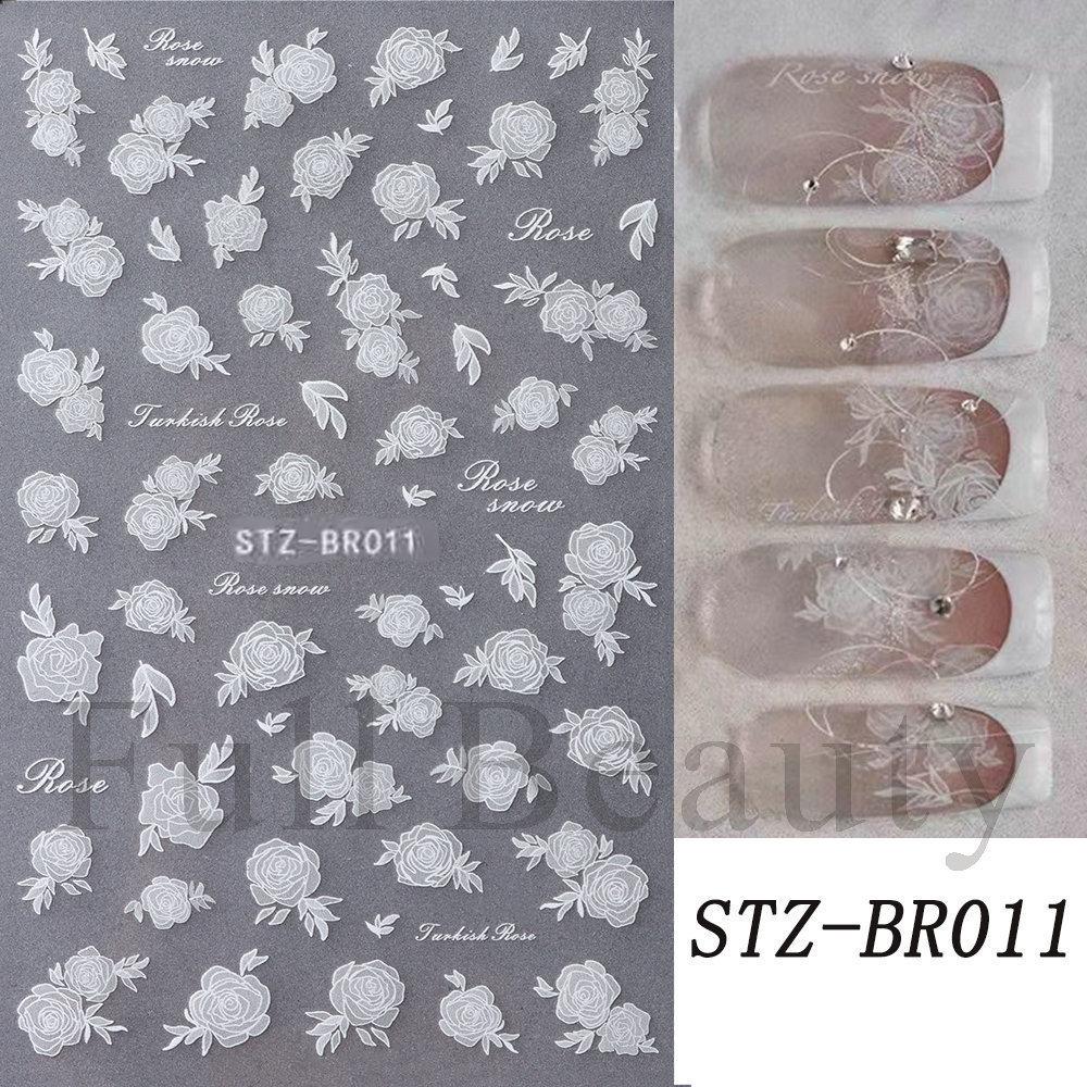 Nail Art Sticker, Leopard Print, Ballet Style, Pink Bow, French Line, Thin And Tough Nail Sticker.