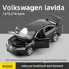 Alloy Lavida Car Model With Acousto Optic Design For Kids Gift