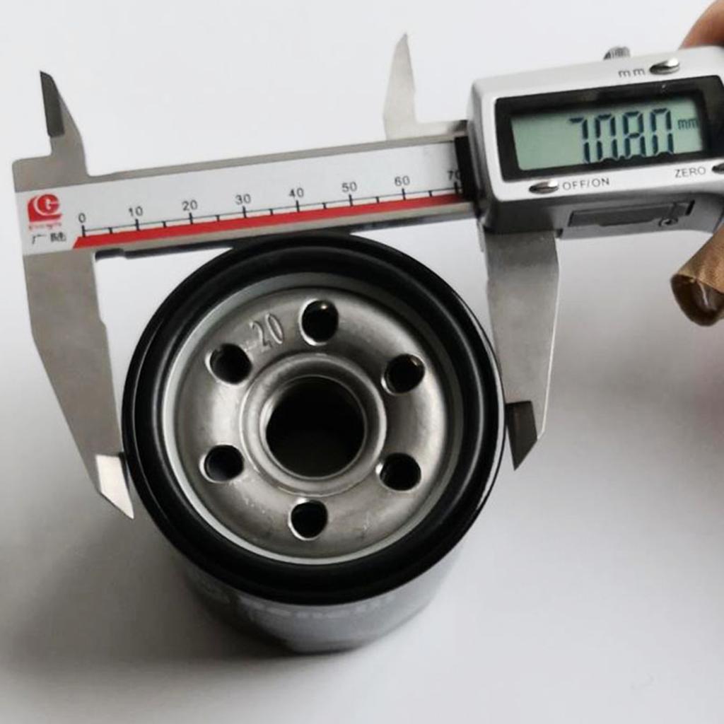 Professioneller Motorradölfilter Metall Motorräder Ölfilterreiniger Ersatz BJ300 BN302 Einfache Installationen