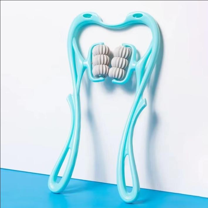 Portable And Easy To Use1pc Neck Massager, Neck Roller Suitable For Arm, Legs, Back, Neck And Shoulder Relaxer