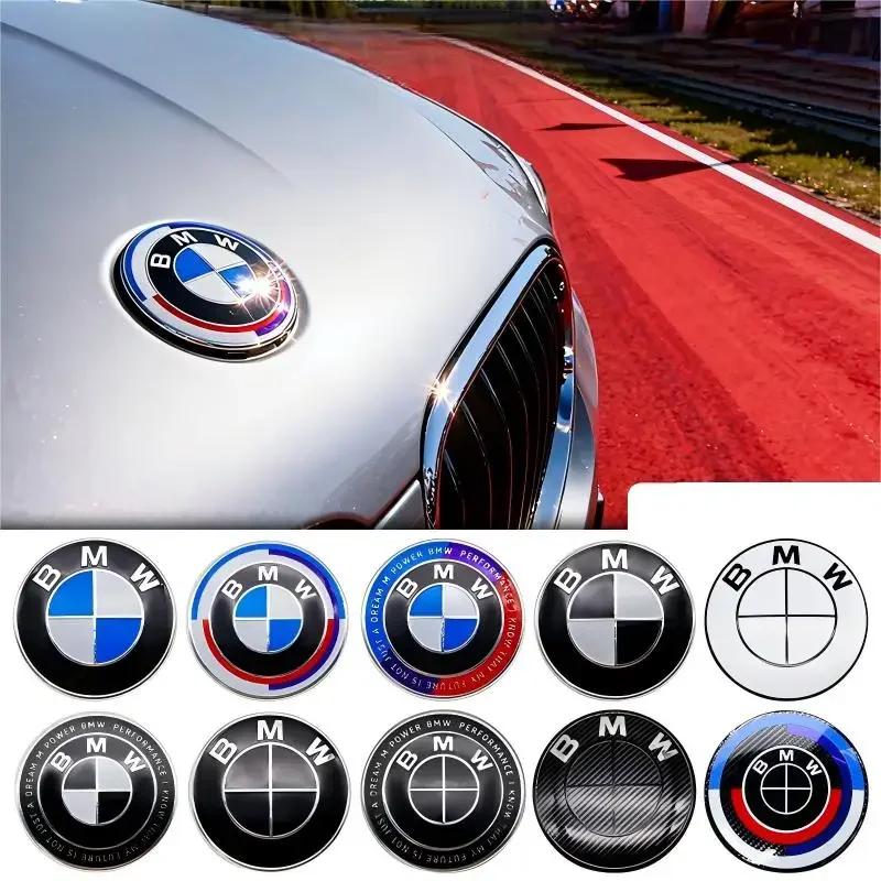 82mm 74mm Auto Frontklappe Heckklappe Emblem Abzeichen für BMW E46 E90 E39 E91 E92 F30 F10 E60 X3 X5 1 2 3 4 5 6 7 Serie Zubehör