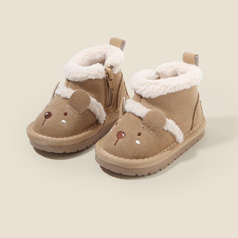 Dívčí zimní sněhule Dětské batolecí boty Kreslené bavlněné boty Chlapecké teplé bavlněné boty