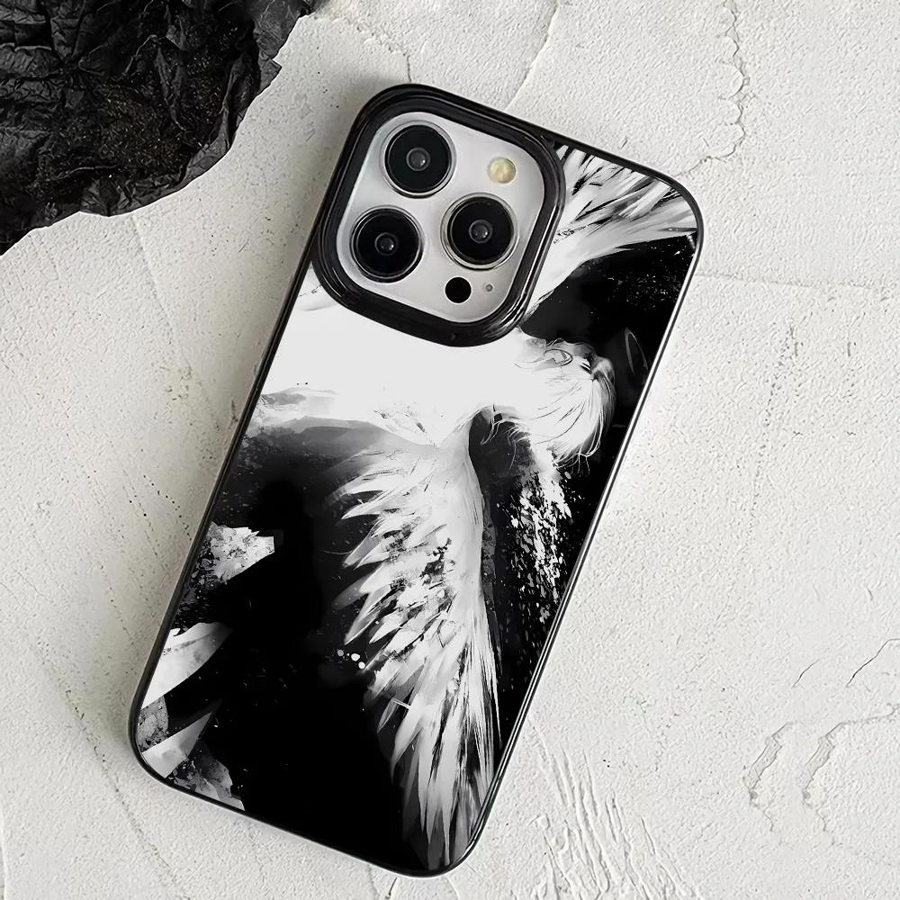 

Граффити Аниме Ангел Девушка Готический Гелевый Чехол Для Телефона Для iPhone 17 AIR 16 15 14 13 12 11 PRO MAX XR XSMAX MINI 7 8 PLUS Y2K Чехол iPhone 15 Plus