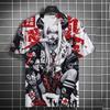 Men's and women's summer fashion 3D printing Japanese anime printing T-shirt casual  round neck casual short sleeve