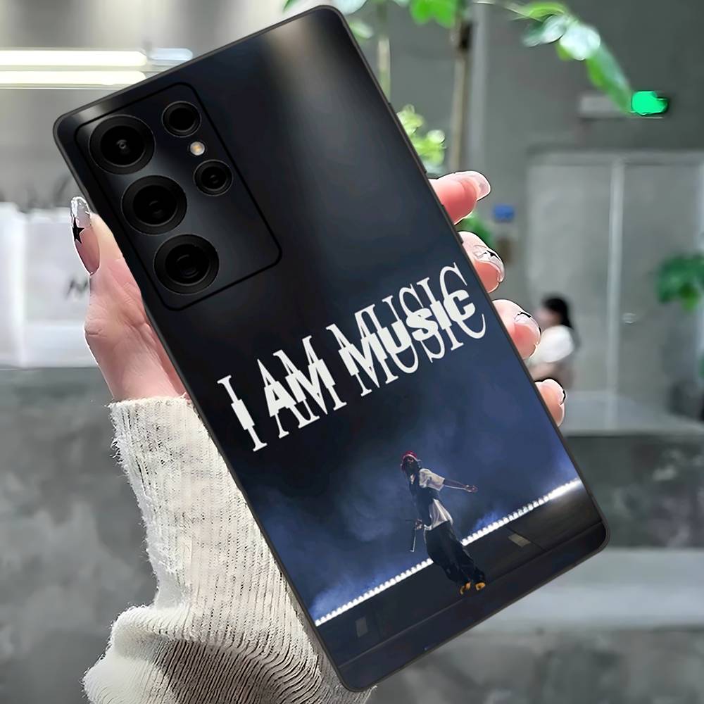 P-playboi Carti I AM MUSIC Phone Case For Samsung S 24 Fe 25 Ultra Plus 20 Lite 21 30 22 23 24 22 Ultra 5G Fundas