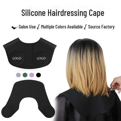 Silicone Shoulder Pad Haircut Cape for Salons