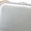 Tragbare Schmuckschatulle mit mehreren Fächern und Samtfutter - Reisefreundlicher rosa Schmuckorganizer für Accessoires