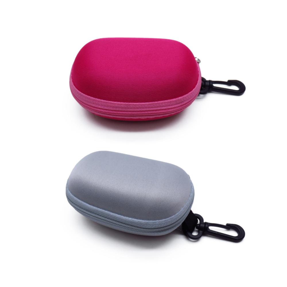 Portable Glasses Bag Foldable Sunglasses Storage Case Custom Logo Eyeglass Case Crushproof Eva Eyewear Case For Belt Clip Usage