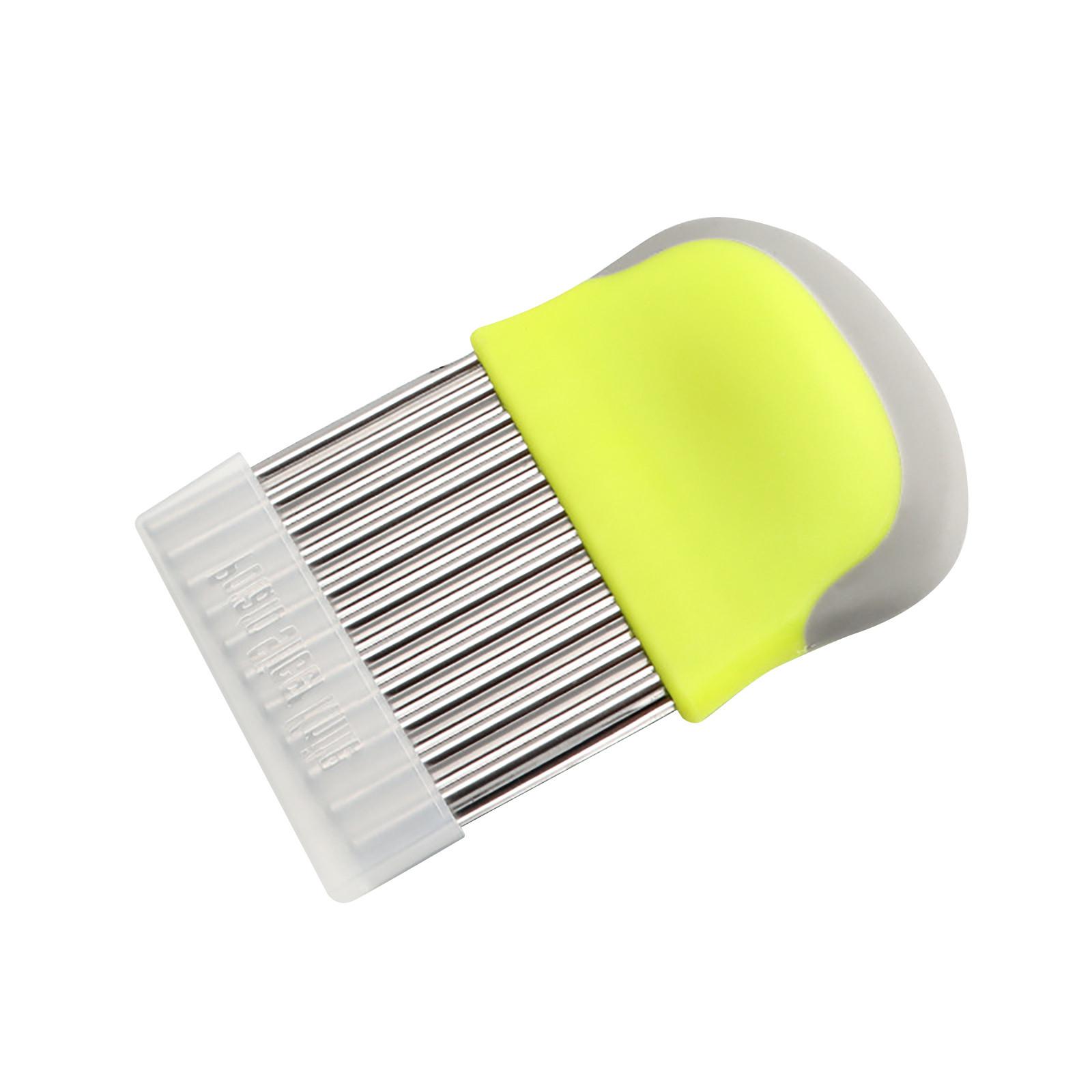 

Картофельная волнорезка, картофельные измельчители, нержавеющие лезвия волнового ножа из нержавеющей стали с пластиковой ручкой, защитная крышка One Size зелёный