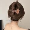 1PC Kitty Shaped Barrettes Nonslip Grip Lightweight Hair Accessories Acrylic Barrettes For Different Hairstyles