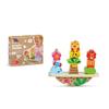 Jouet En Bois - MOLTO - Activity Stacker - Animaux De La Jungle - Motricité Fine - Bébé
