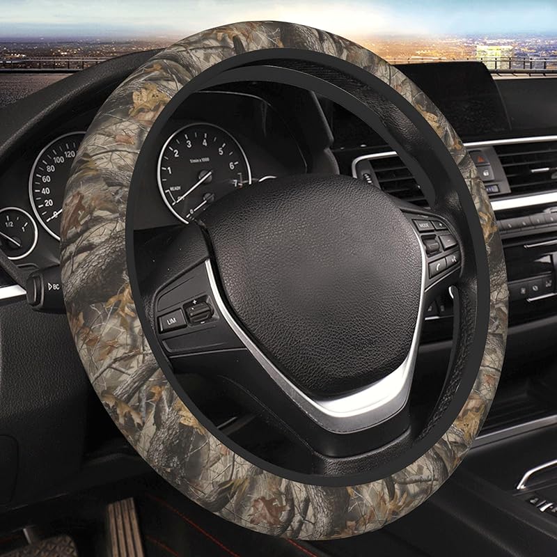 Halloween Bats Car Steering Wheel Cover Universal 15 Inches Anti-Slip Breathable Sweat Absorption Neoprene Car Accessories