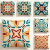 Cushion Cover Nordic Style Natural Linen Pillow Cover Durable Washable Pillowcase For Home Bedroom Sofa P-Portuguese Style