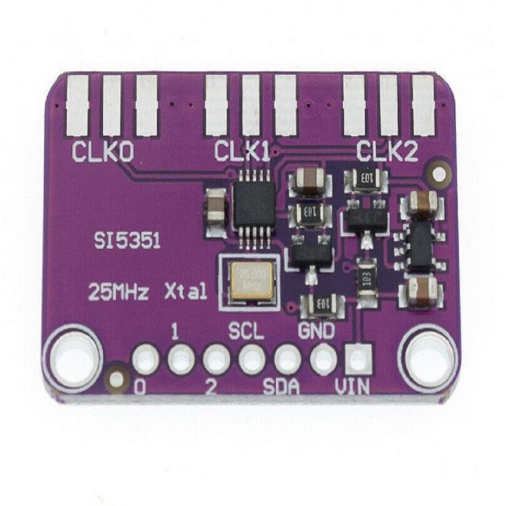 DC 3V - 5V CJMCU-5351 Si5351A I2C Clock Generator Breakout Board 8KHz to 160MHz