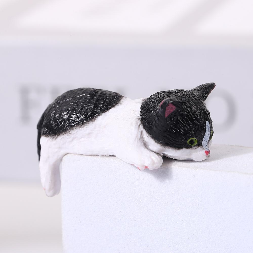 Edge Cat Computer Water Cup Car Edge Decoration Cream Glue Accessories Small Ornaments Figurines & Miniatures
