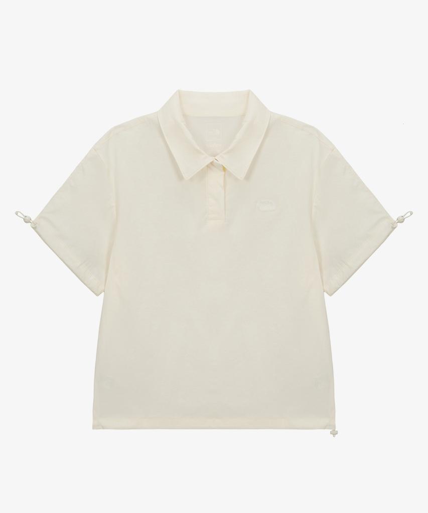 Noseupeiseu Nt7Ps45C Women'S Frost Short Sleeve Polo Cream