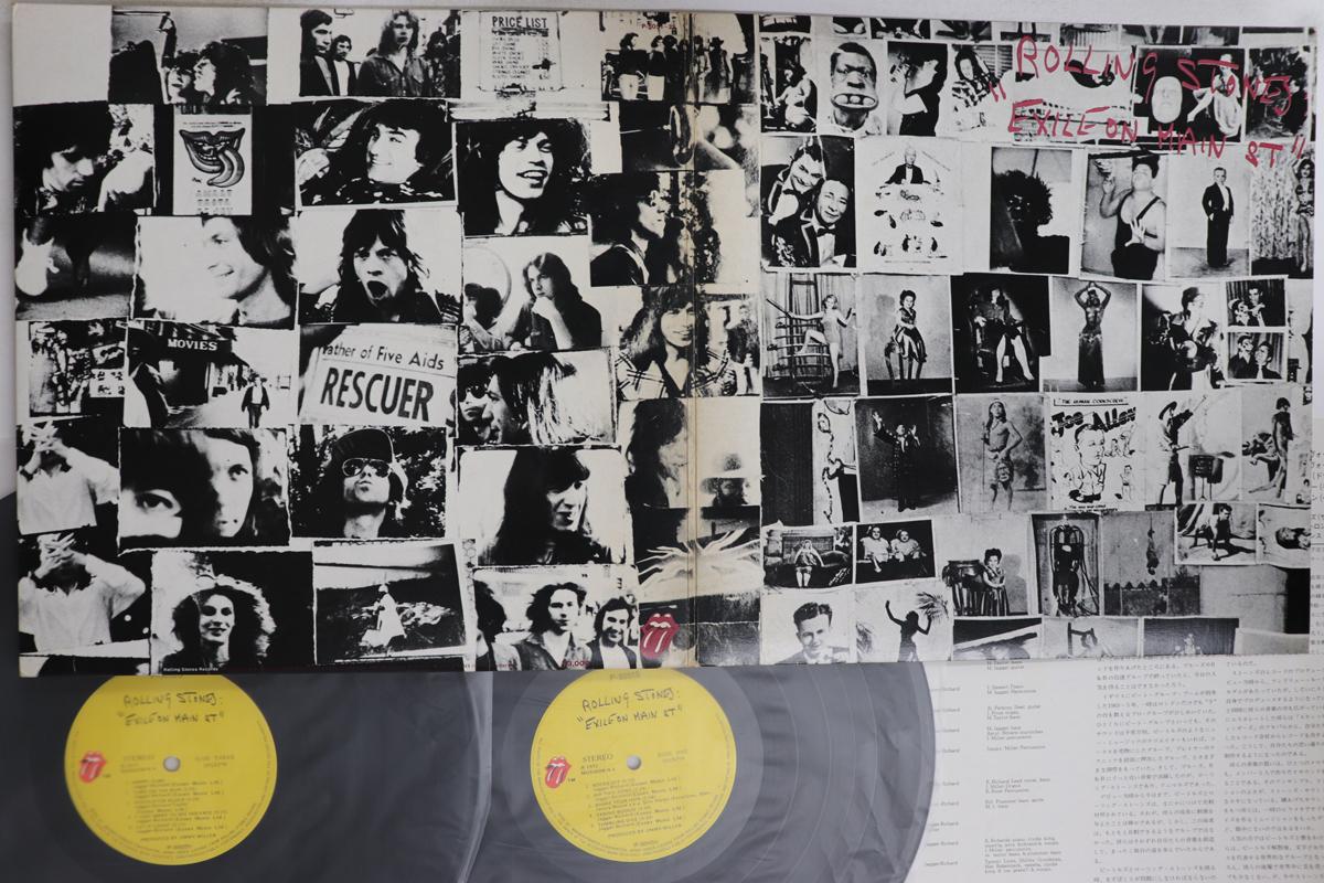 

LP Record ROLLING STONES - Exile On Main St P50512S WARNER PIONEER 1972 Japan Rock Used
