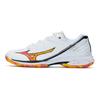 Mizuno Wave Claw 3 Wide White Orange Unisex Sneakers 71GA244335