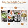 2026 New Germany Multifunctional Stainless Steel Basin, 3 in 1 Stainless Steel Basin and Grater Set, Colander Basin Mixing Bowl Set, Food Graters