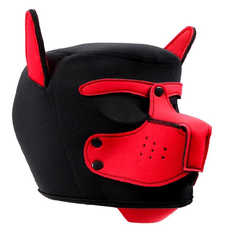 Halloween Hundegesichtsmaske Für Damen Herren Cosplay Partys Maskenballmaske Hund Cosplay Kopfbedeckung Ganzkopf Hundegesichtsmaske
