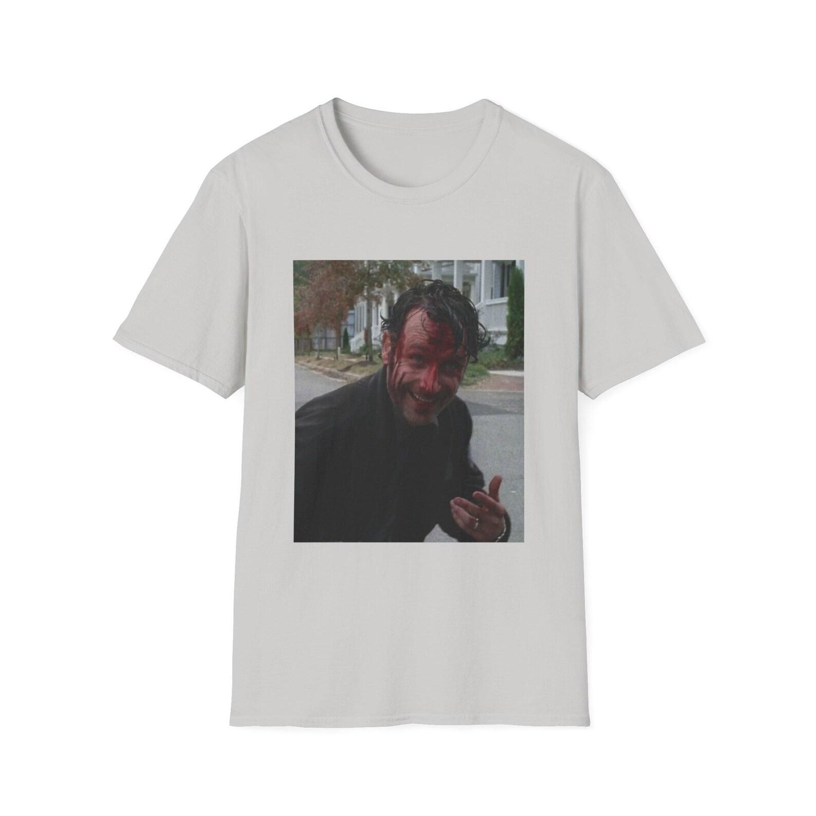 Rick Grimes | Smiling Rick | I Love Rick Grimes | Hard Images | Unisex Tee L